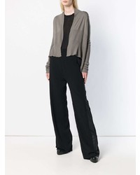 Женский серый открытый кардиган от Rick Owens