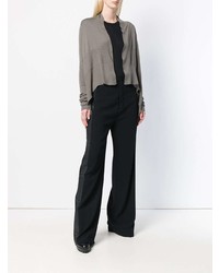 Женский серый открытый кардиган от Rick Owens