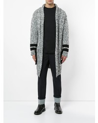 Мужской серый открытый кардиган от GUILD PRIME