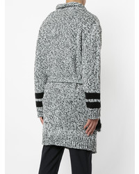 Мужской серый открытый кардиган от GUILD PRIME