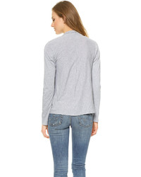 Женский серый открытый кардиган от Splendid