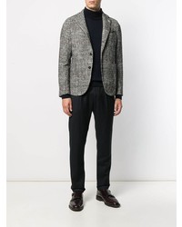 Мужской серый пиджак в клетку от Manuel Ritz