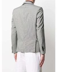 Мужской серый пиджак в клетку от Daniele Alessandrini