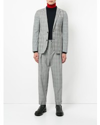 Мужской серый пиджак в клетку от GUILD PRIME