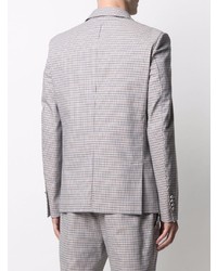 Мужской серый пиджак в клетку от Daniele Alessandrini