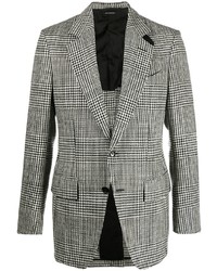 Мужской серый пиджак в шотландскую клетку от Tom Ford