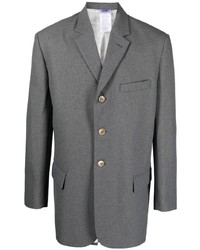 Мужской серый пиджак с принтом от Magliano