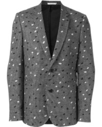 Мужской серый пиджак с принтом от Paul Smith