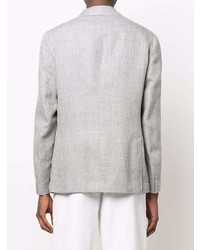 Мужской серый пиджак с узором "в ёлочку" от Eleventy