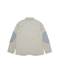 Мужской серый пиджак от Post Archive Faction