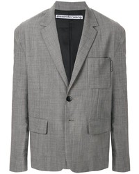 Мужской серый пиджак от Alexander Wang