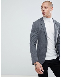 Мужской серый пиджак от ASOS DESIGN
