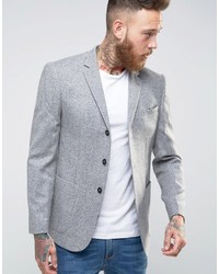 Мужской серый пиджак от Asos