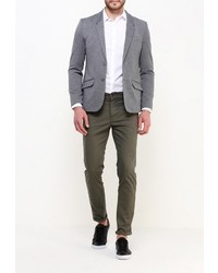 Мужской серый пиджак от Befree