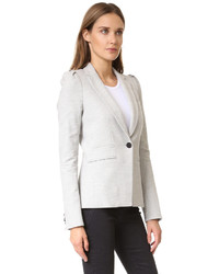 Женский серый пиджак от Veronica Beard