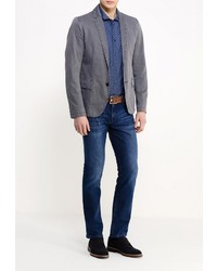 Мужской серый пиджак от Boss Orange