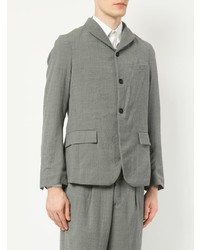 Мужской серый пиджак от Bergfabel