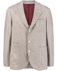 Мужской серый пиджак от Brunello Cucinelli