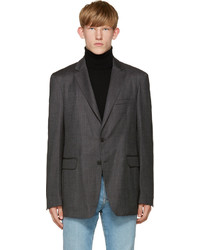 Мужской серый пиджак от Burberry