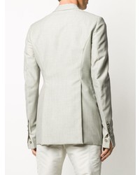 Мужской серый пиджак от Rick Owens