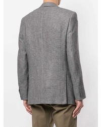 Мужской серый пиджак от Brioni