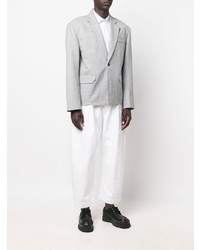 Мужской серый пиджак от Ader Error