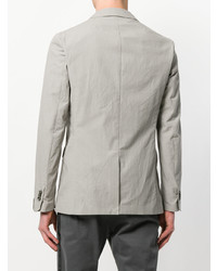 Мужской серый пиджак от Paolo Pecora