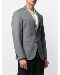 Мужской серый пиджак от BOSS HUGO BOSS