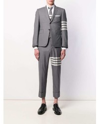 Мужской серый пиджак от Thom Browne