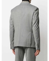 Мужской серый пиджак от Moschino