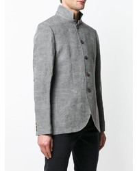 Мужской серый пиджак от John Varvatos