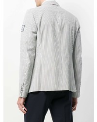 Мужской серый пиджак от Moncler