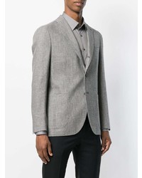 Мужской серый пиджак от Boglioli