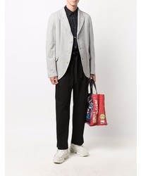 Мужской серый пиджак от Comme Des Garcons SHIRT