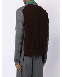 Мужской серый пиджак от Kolor