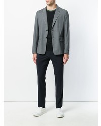 Мужской серый пиджак от Prada