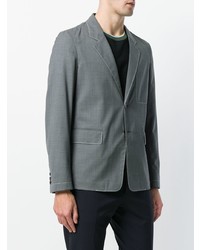 Мужской серый пиджак от Prada