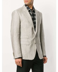 Мужской серый пиджак от Dolce & Gabbana