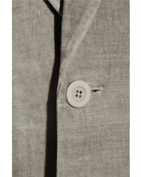 Женский серый пиджак от Rick Owens