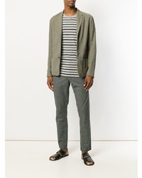 Мужской серый пиджак от Transit