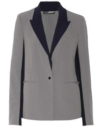 Женский серый пиджак от DKNY