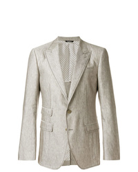 Мужской серый пиджак от Dolce & Gabbana