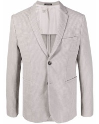 Мужской серый пиджак от Emporio Armani