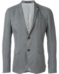 Мужской серый пиджак от Emporio Armani