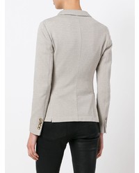 Женский серый пиджак от Eleventy