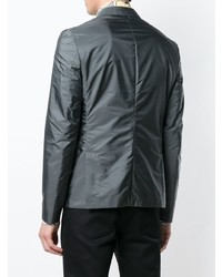 Мужской серый пиджак от Prada