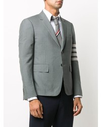 Мужской серый пиджак от Thom Browne