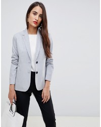 Женский серый пиджак от French Connection