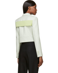 Женский серый пиджак от Givenchy