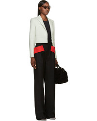 Женский серый пиджак от Givenchy